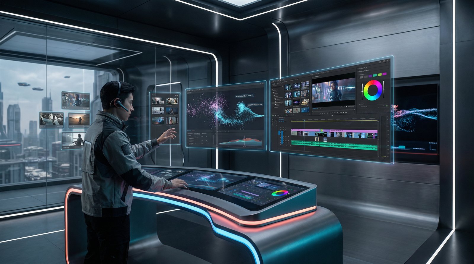 国产自拍 AI视频剪辑